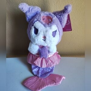 Sanrio NWT Plush Kuromi Mermaid Plush Toy Japanese Collectible Hello Kitty World